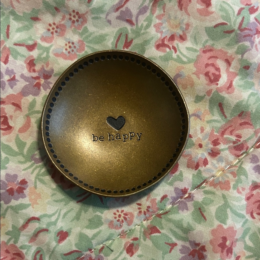 Francesca's Collections Gold Jewelry Dish